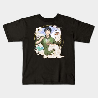 Mukoda Tsuyosh Anime Kids T-Shirt